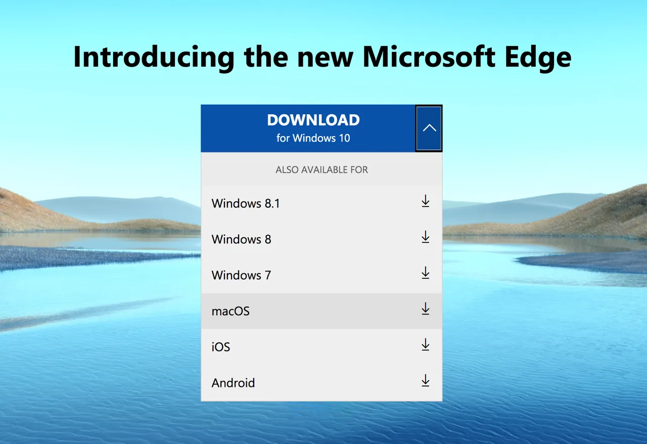 Microsoft Edge 浏览器正式版